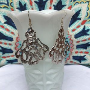 ❤️| Metal dangling earrings